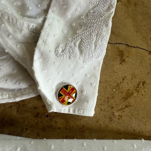 English Laundry by Christopher Wicks XL 100% cotton dress shirt dry cleaned - Picture 7 of 16